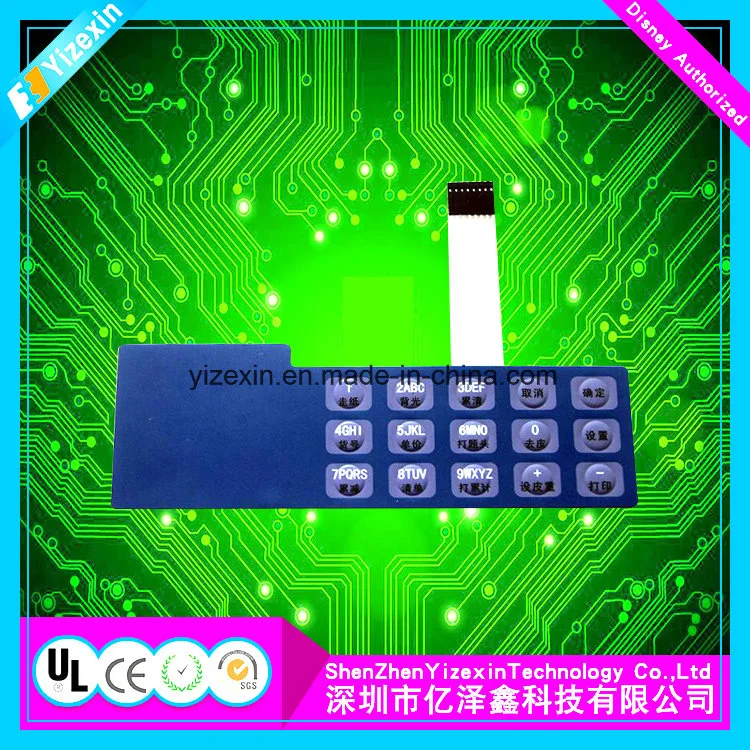 Membrane Switch Control Panel Bc2200 Exported to Europe