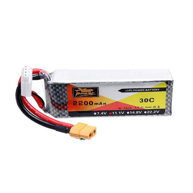 La mejor calidad RC Batería 2200mAh 30c Drone 11,1V las celdas de litio recargable, Lipo Pack