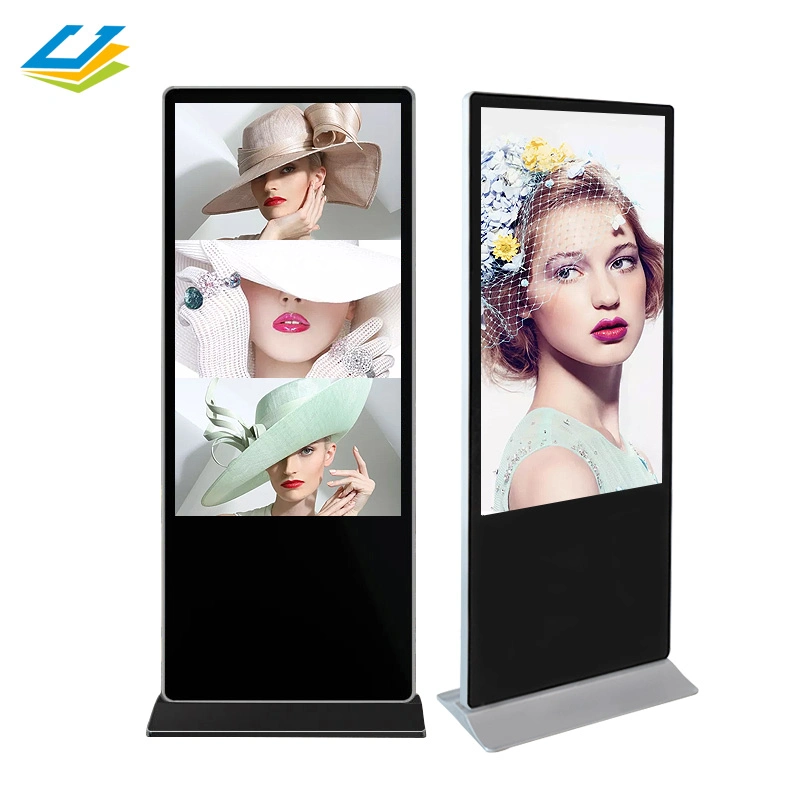 OEM ODM 43, 49, 55 Inch Freestanding Touch Screen Digital Signage Interactive Kiosk with WiFi