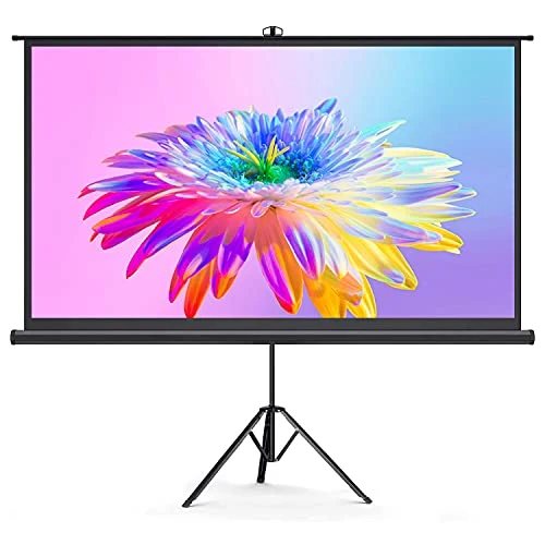 Mobile Portable Stand Tripod Projection Screen 200X200cm, Movie Screen