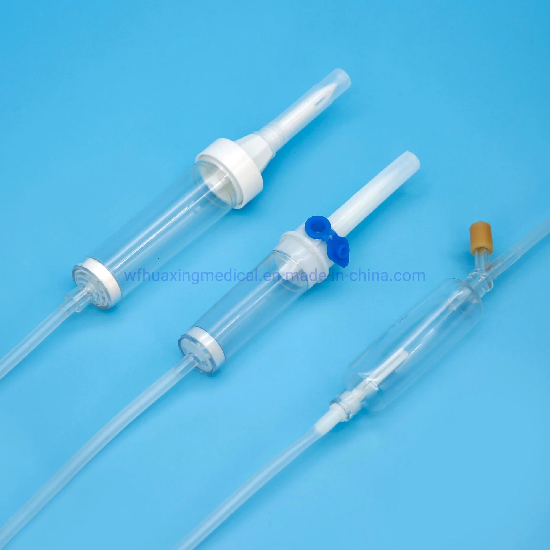 Medical Equipment Disposable Infusion Giving Set Without Needle Luer Lock