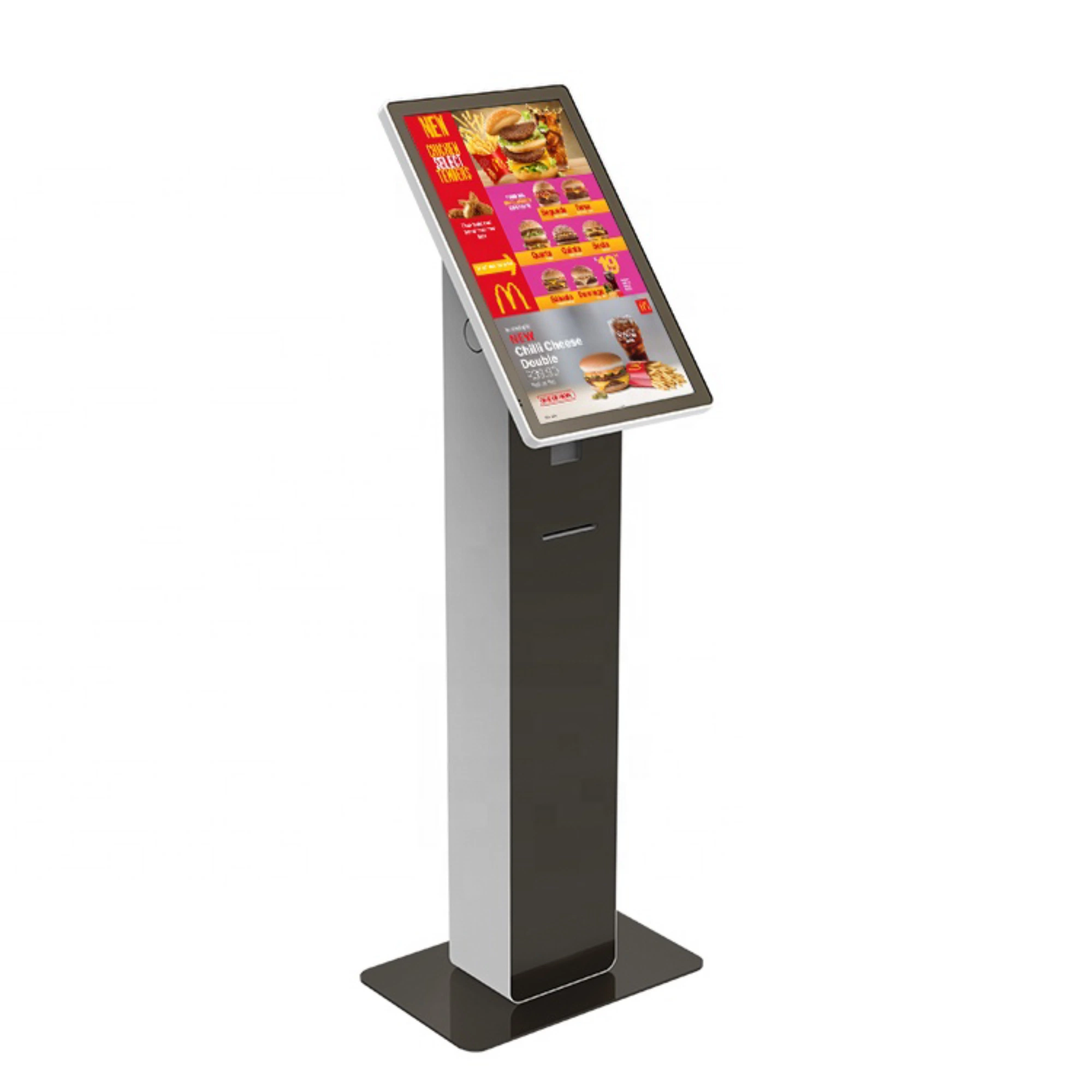 Machine d'auto-commande pour restaurant Windows OEM/ODM de haute qualité avec installation POS