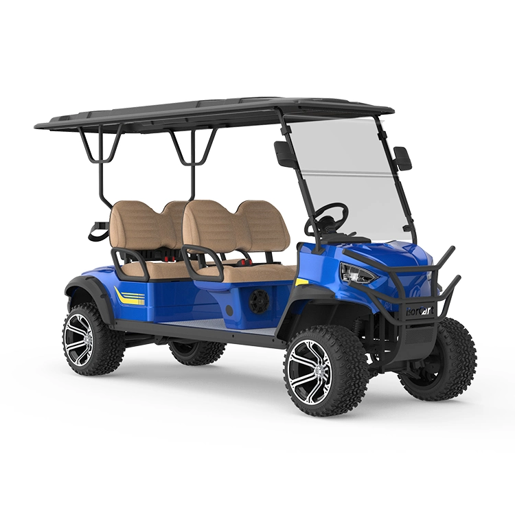 Borcart DOT aprobó 48V 72V Golf Carts 4 seater Club Precio de fábrica de coches