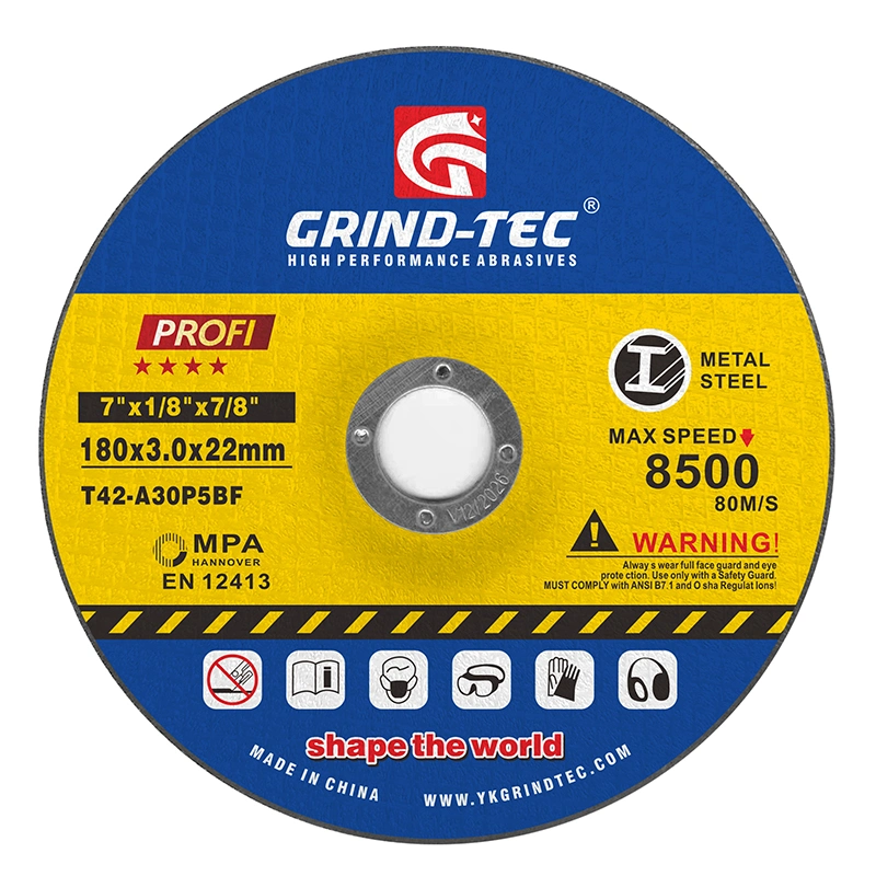 Best Choice 7inch 180X3X22mm Depressed Cutting Disc