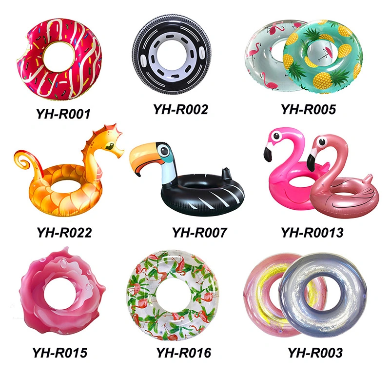 New Design Inflatable Swimming Ring Tube Pool Float Water Toy