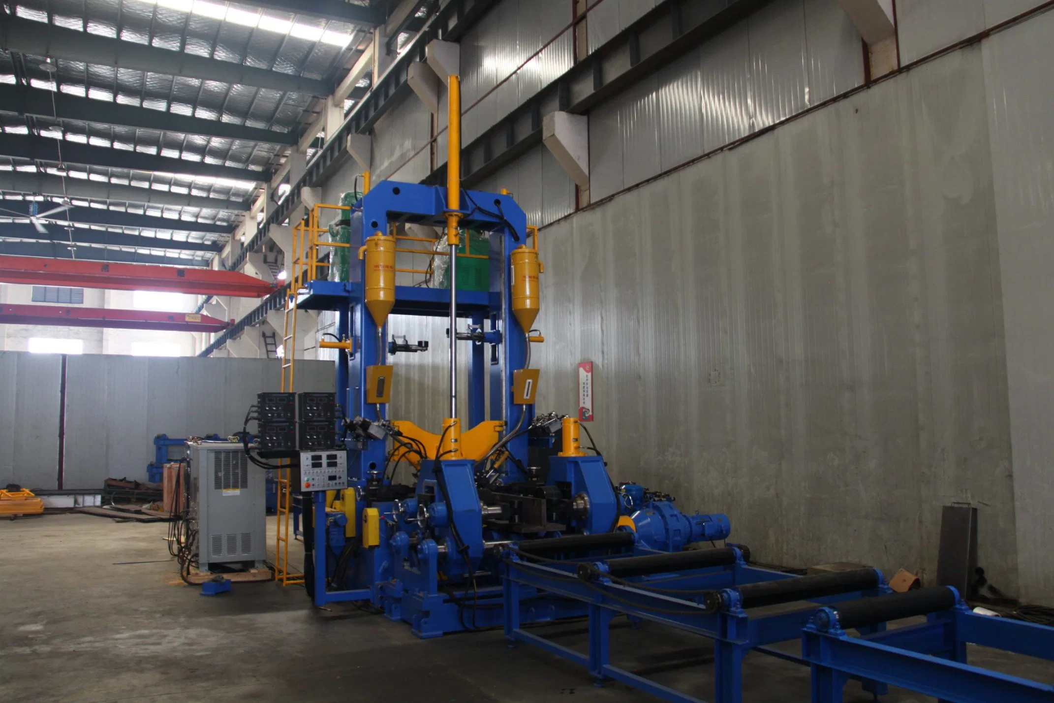 Automatic Steel Structure Assembling Welding H Beam Making Machine