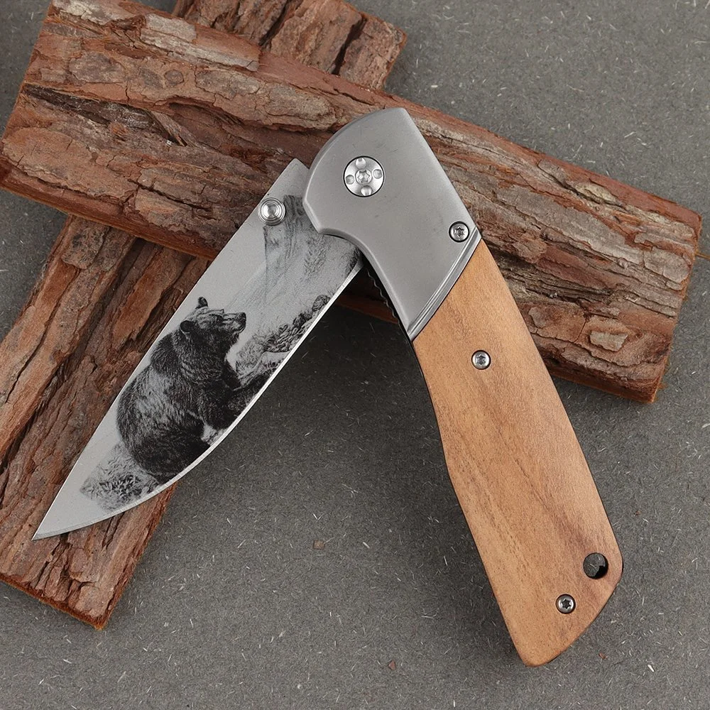 Hip-Home Survival Messer Outdoor EDC Messer Edelstahl