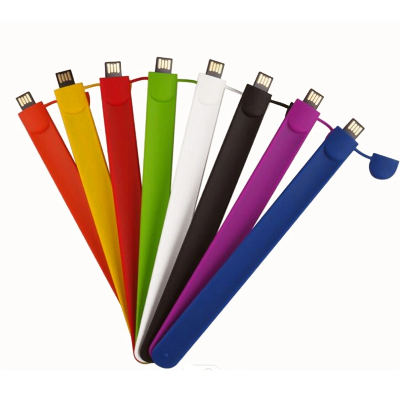 Flash USB de silicona suave de cintura de PVC de forma personalizada de alta velocidad Unidad USB Stick