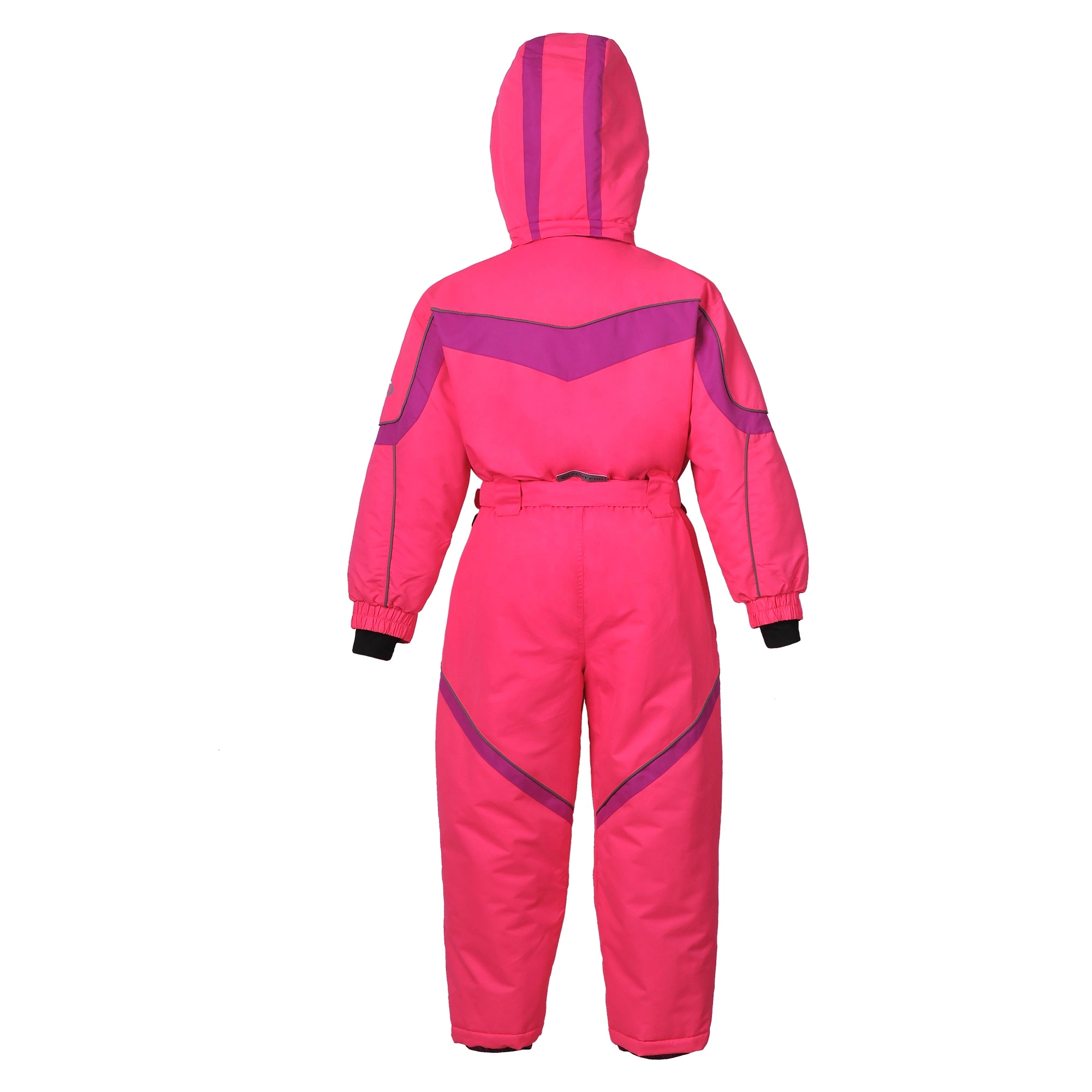 Children Apparel Fashion Outdoor Waterproof Winter Hoodies Pink Ski Whole Sweat Suit