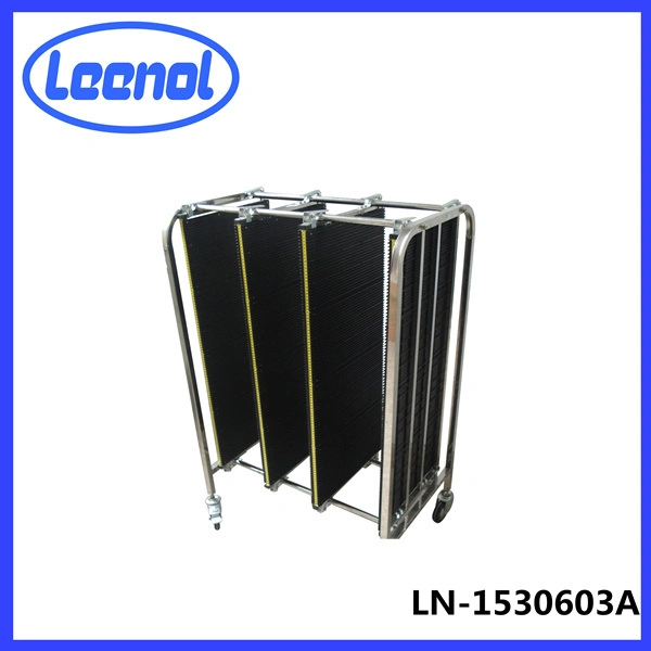 Rack ESD ajustable Leenol para base metálica SMT de uso industrial Bastidor de PCB