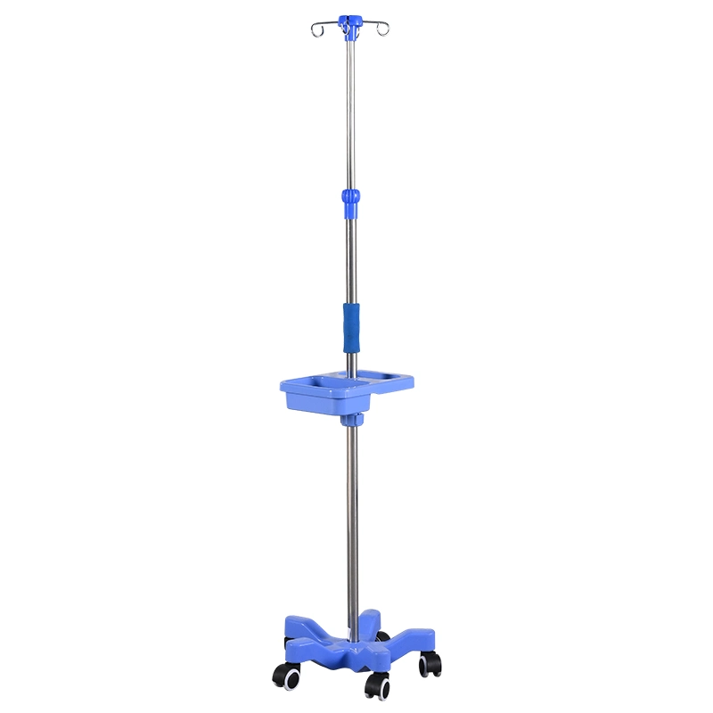 Big Stock Health Care Equipment Height Adjustable Infusion Stand for Patients