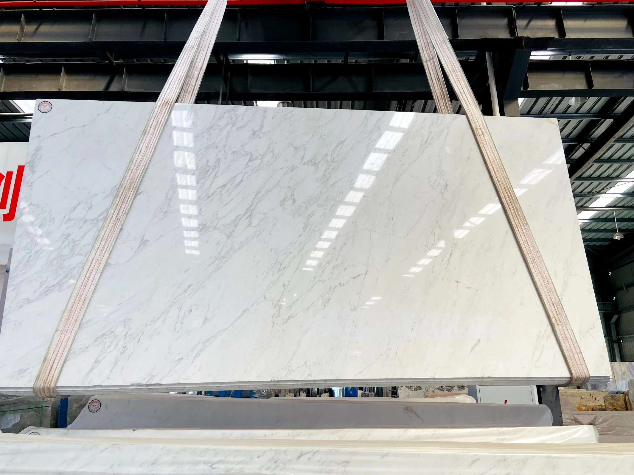 Shi Yashi White Stone Natural Marble Suitable for The Villa Wall Floor Stair Countertops