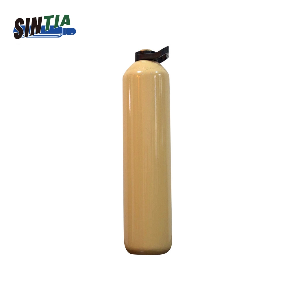 High Pressure 2L 5L 8L 10L 15L 150bar 200bar Seamless Steel Empty Oxygen Tank Gas Cylinders