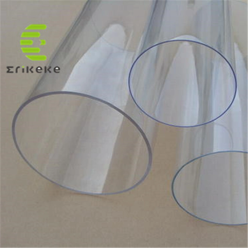 Customized Size Thickness Extruded Plastic Tube Transparent Clear Acrylic Pipe