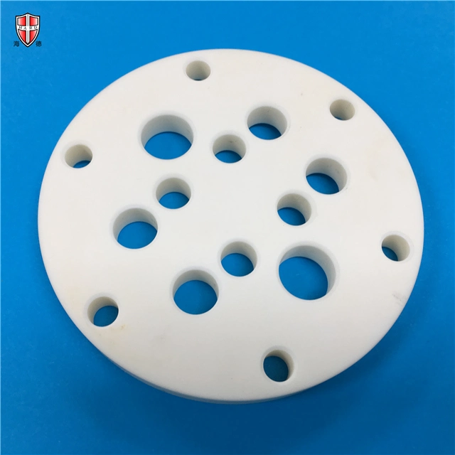 White Durable and Preservative Alumina Ceramic Plate Customized for Industry