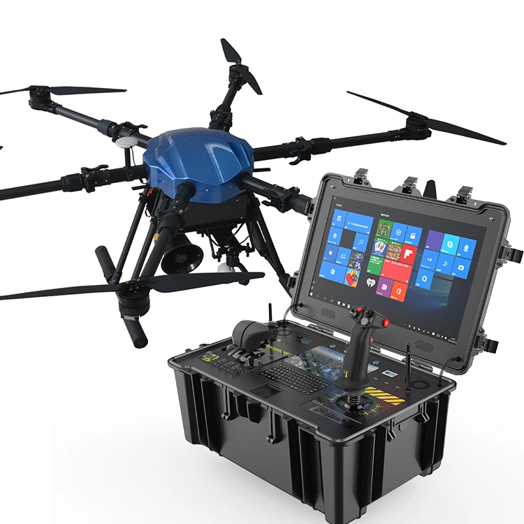 Surveillance Quadcopter Wireless Relay Wave Mobile Technology Heavy Lift Drone Portable RC Video Uav Control System