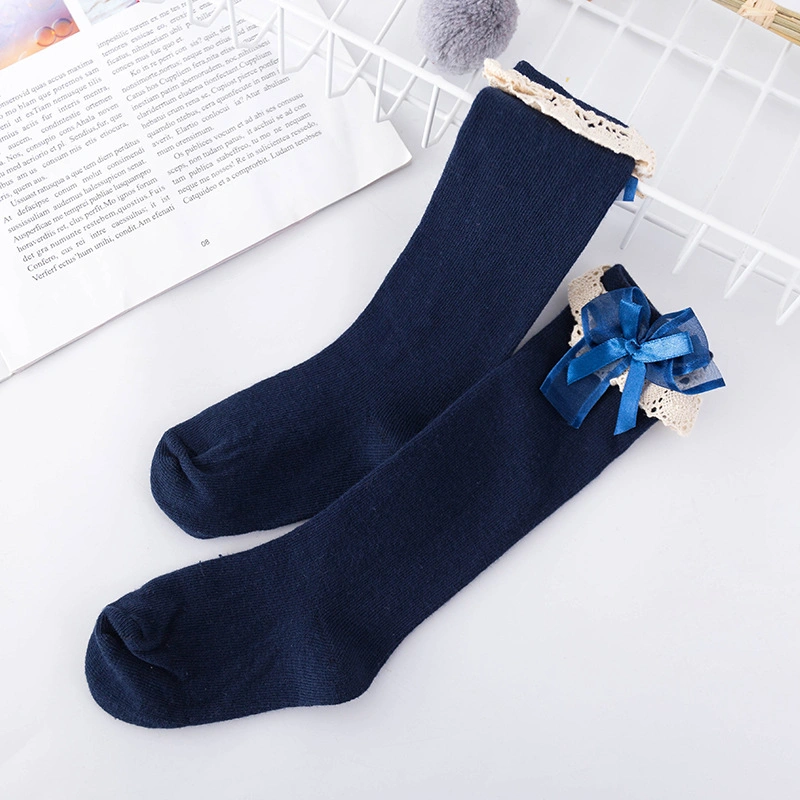 Wholesale/Supplier Custom Cotton Kids Teen Girl Fashion Designer Winter Warm Thermal Sock Knee High Baby Socks