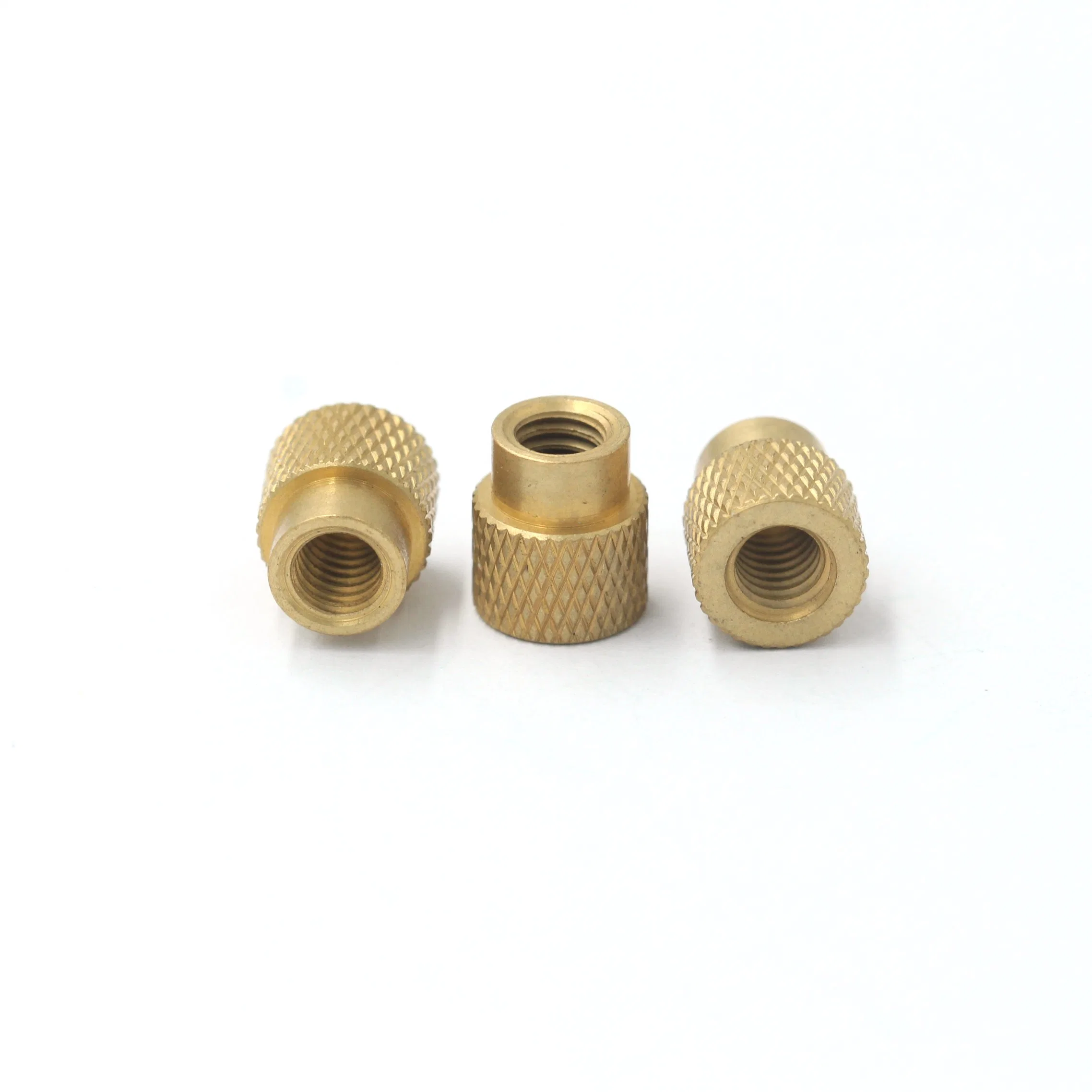 M5 Round Knurled Thumb Nut Brass Knurled Threaded Inserts Female Insert Locking Nut