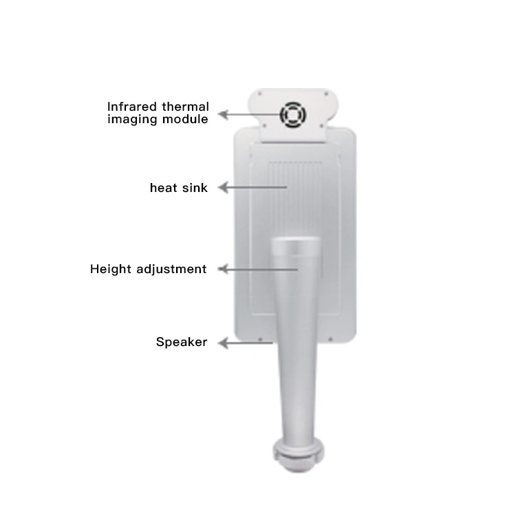 Tiempo de reconocimiento facial de asistencia termómetro por infrarrojos sin contacto termómetro electrónico de infrarrojos
