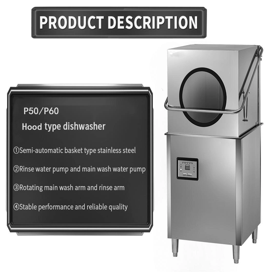 Hot Sale Commercial Hotel Kitchen Equipment Restaurant Commercial Dishwasher Dish Washing Machine