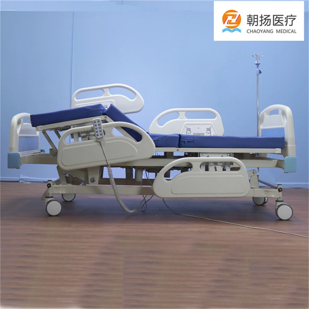 مستشفى CY-B200 Multifunction Hospital Website-Bed 5 Function Electric ICU Hospital سرير