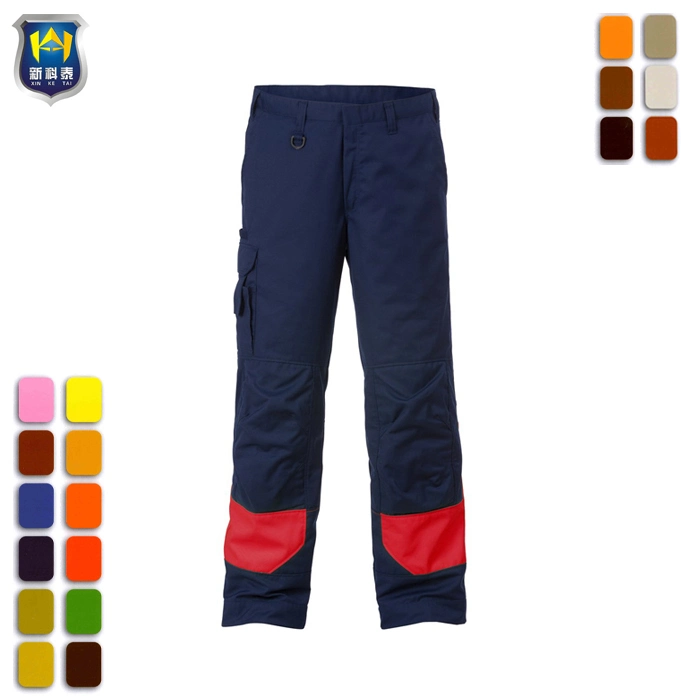 Mens Cargo Work Cotton Pants Trousers