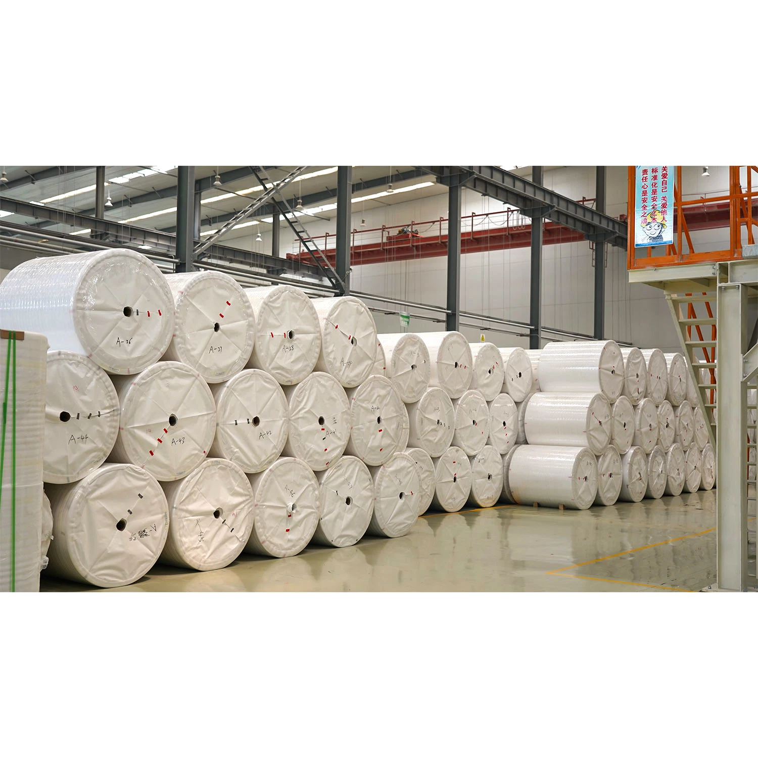 China impresión de papel resistente al agua Woodfree Fábrica