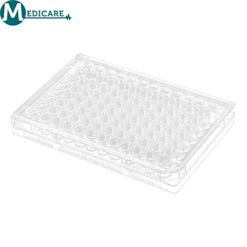 High Visibility Lid Design Emboss Processing 24 Well Cell Culture Plate