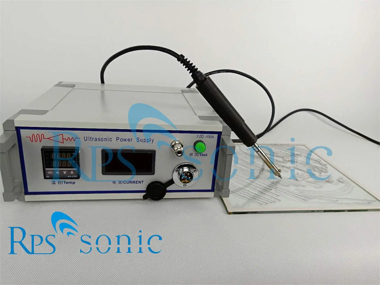 55kHz High Efficiency Ultrasonic Soldering Machine for Metal Welding and Glasses Coating