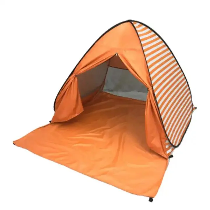 Beach Camping Tent Automatically Opens Family Ultra Light Folding Travel UV Protection