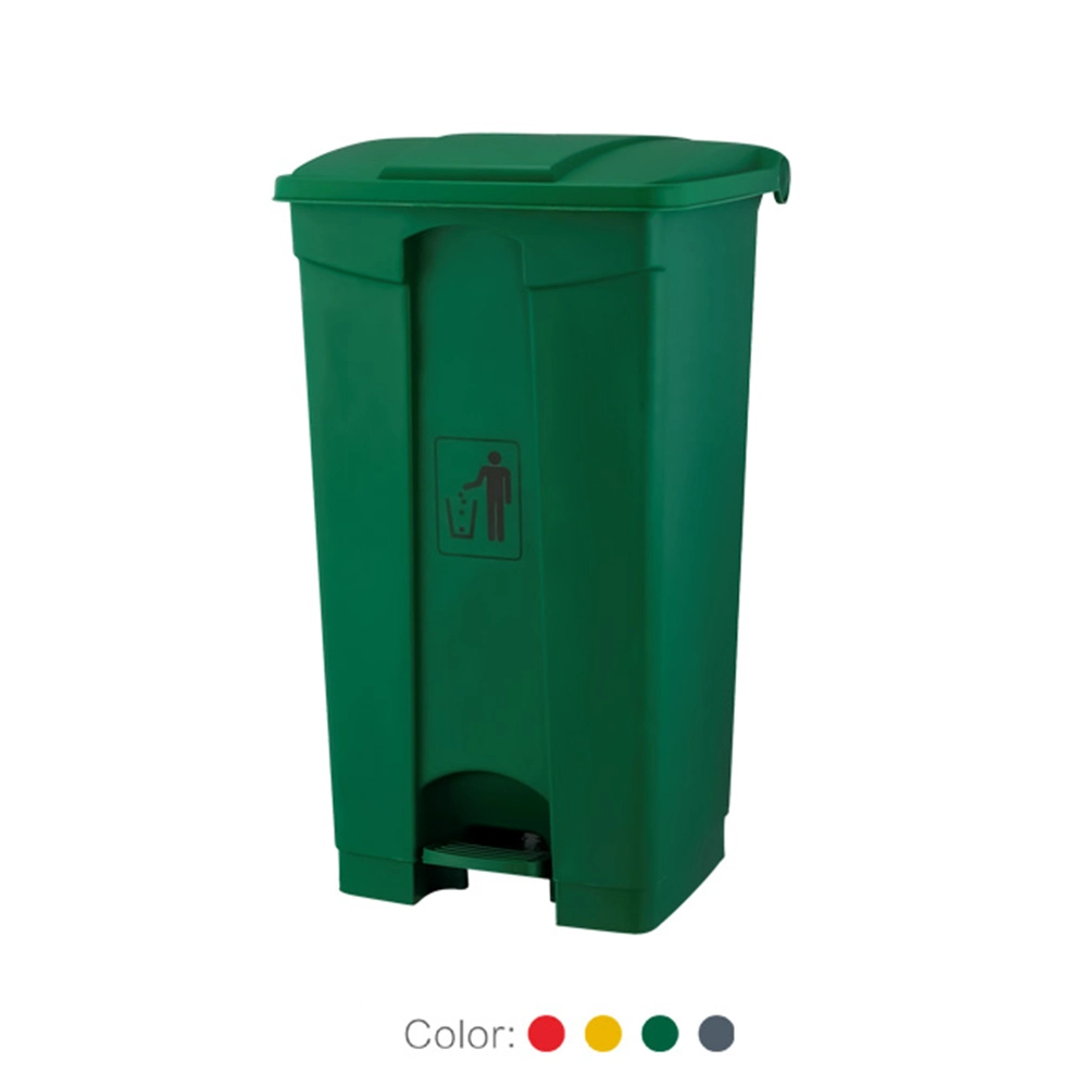 Wholesale/Supplier 60L Plastic Public Rubbish Garbage Storage Can Trash Bin