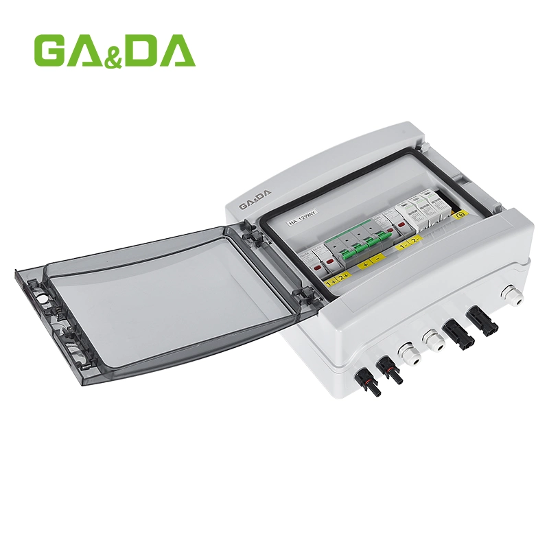 DC String Box Junction Combiner Box Solar Panel IP65 circuito Caja de protección