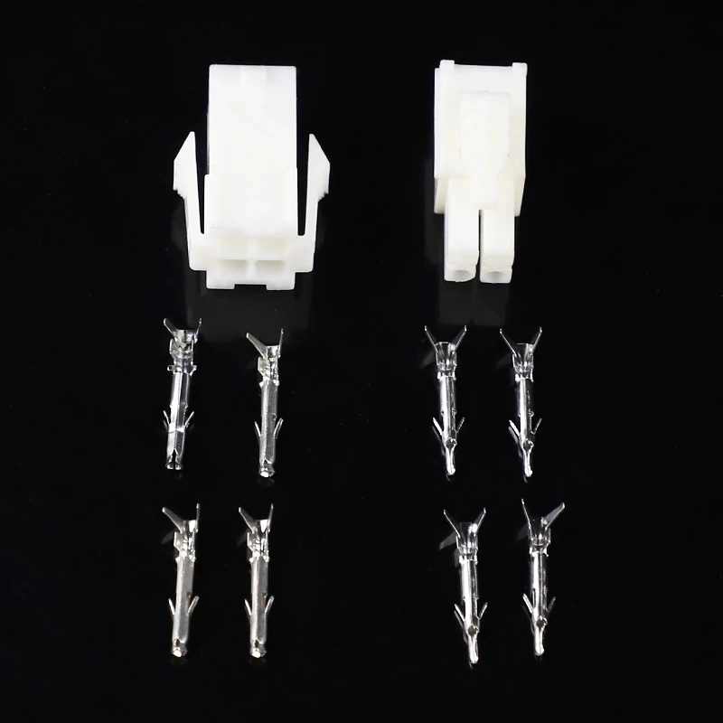 10set/Lot 4.14mm 2/4/6/8 Pin Automotive 4.14 Electrical Wire Connector Male Female Cable Terminal Plug Kits Motorcycle Car