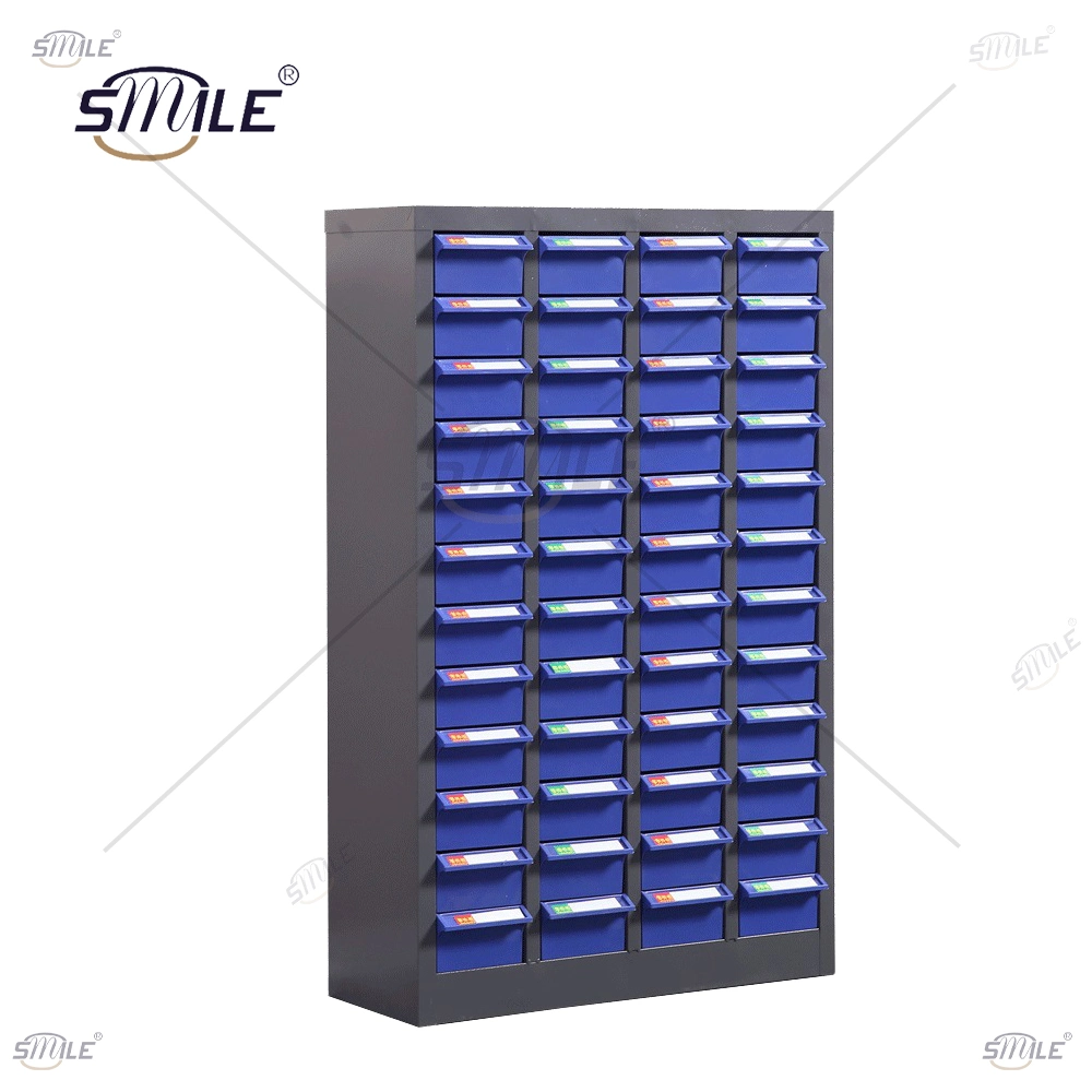 Smile Multi-Plastic Drawer Space Organizer Steel Spare Parts Storage Cabinet