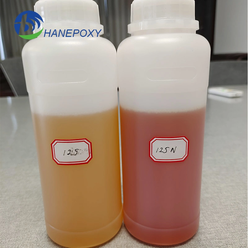 Fabricante de alimentación de buena calidad de agente de curado de epoxi poliamida 125 para el revestimiento anticorrosión Bote pintura