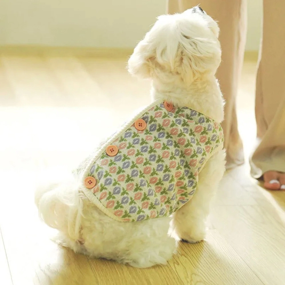 Encantador diseño Sweater Vest Perro ropa suave cálido cómodo transpirable Ropa para mascotas