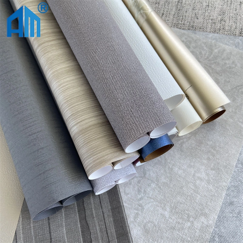 2022 Ebmossed Wood Grain Vinyl Film Decorative Door Laminate Membrane Sheet