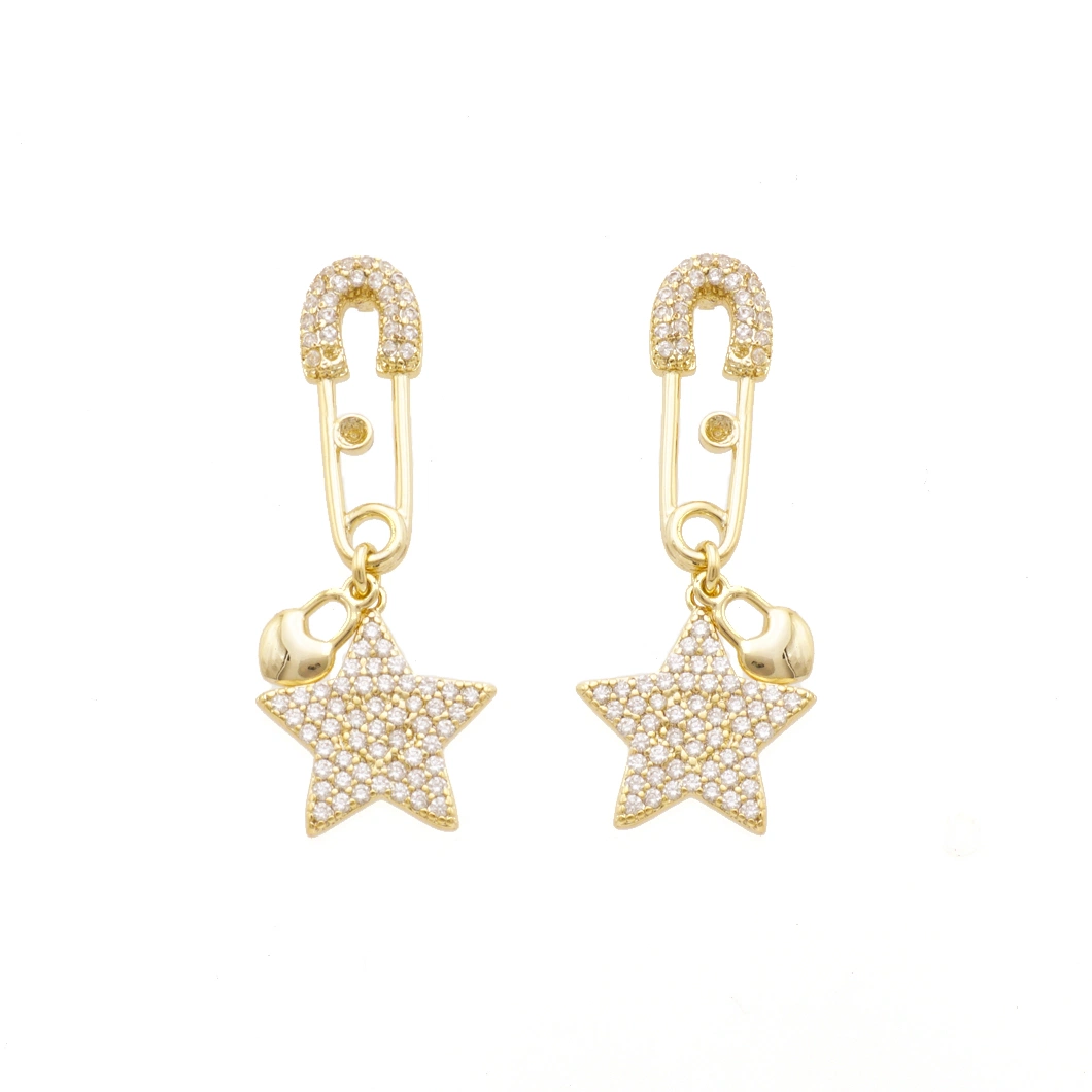 Hot OEM Simple Cheap Fashion Ziconia Stone Silver Stud Earring Jewelry Wholesale/Supplier