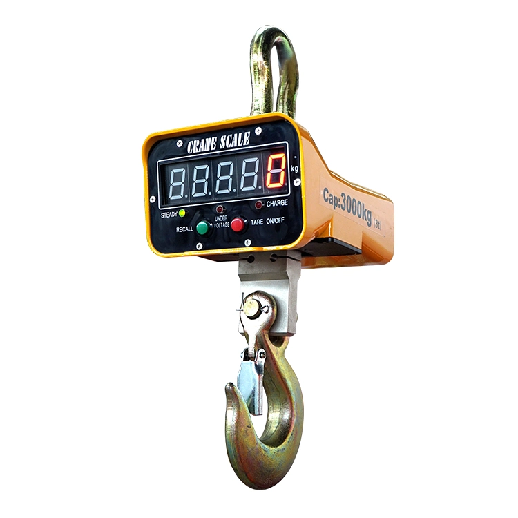 100 200 Kg 5 Ton Bluetooth Crane Hanging Scale Weighing