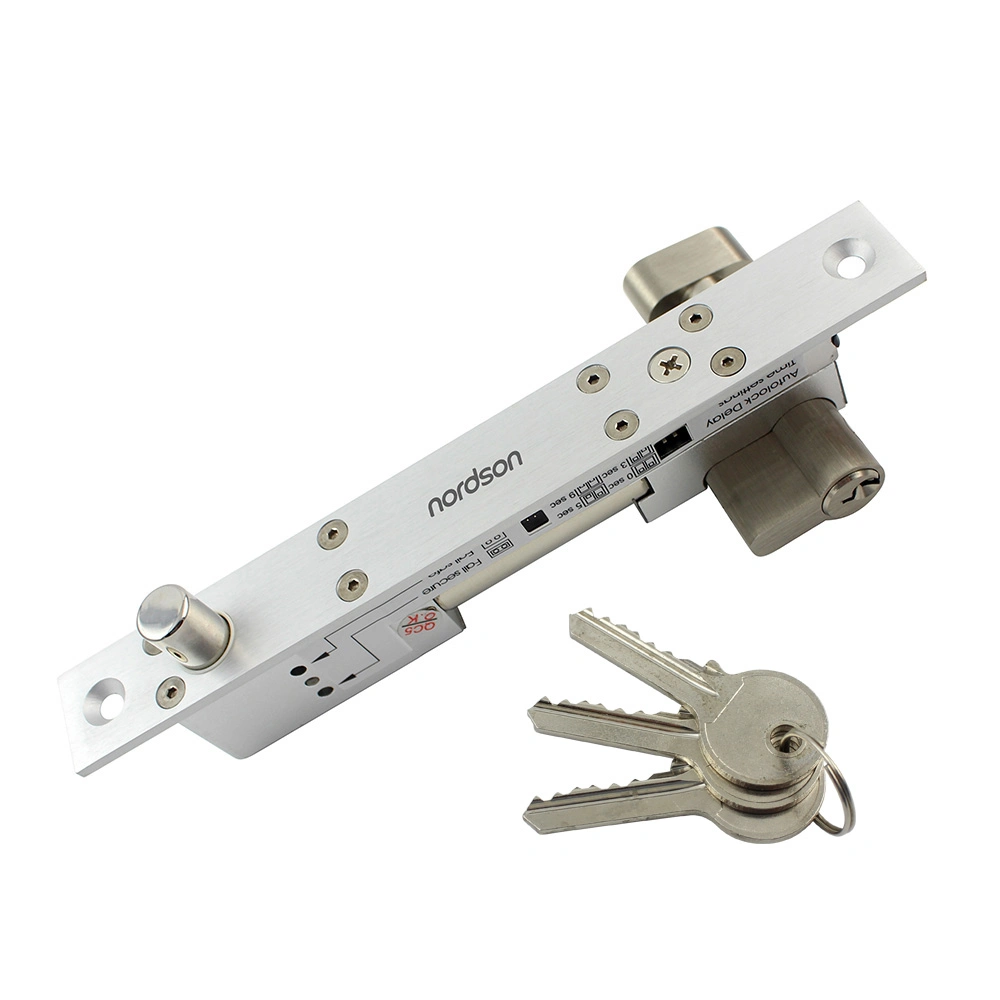 Adjustable Mode Fail-Secure&Fail-Safe Full Solid Stainless Steel Micro Electronic Door Lock with Emergency Key