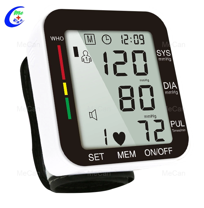 Wrist Bp Monitor with Voice Bp Monitor Watch Blood Pressure Watch Sphygmomanometer