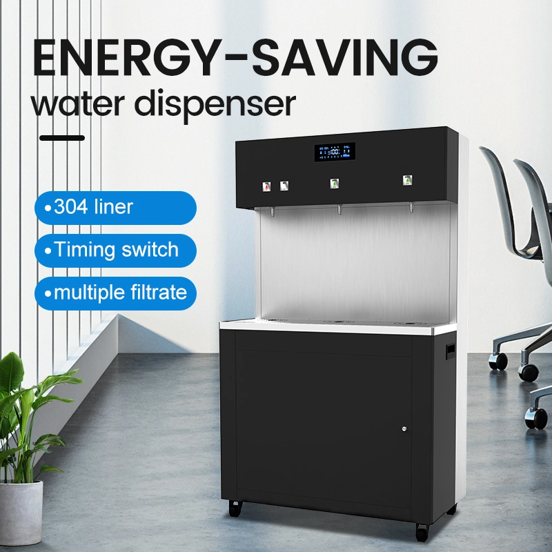 Kangen Water Machine Commercial Water Dispenser 3 Faucets Hot and Cold Water Dispenser with Cooling System