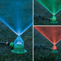 Sprinklers de LED para decoração de jardim