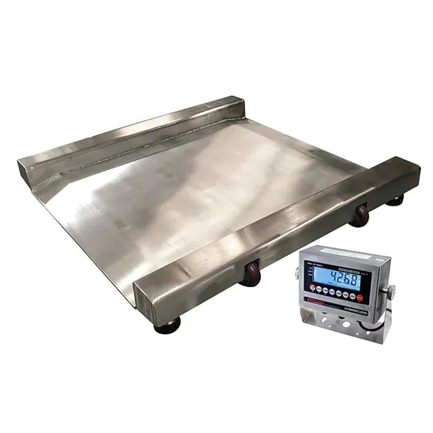 High Precision Stainless Steel Drum Weighing Scale for 30 to 55 Gallon Drums