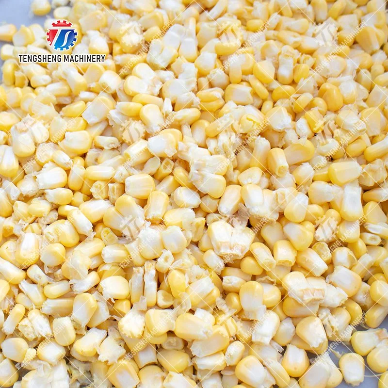 Automatic Conveyor Belt Sweet Corn Sheller Commercial Stainless Steel Sweet Corn Thresher Corn Sheller Machine