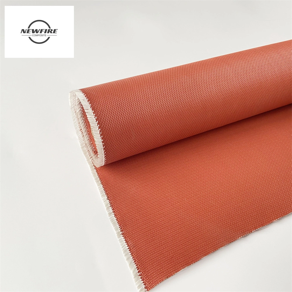 Polyurethane Fiberglass Fabric Glass Fiber Cloth Coated PU Waterproof Heat Temperature Resistant Fireproof