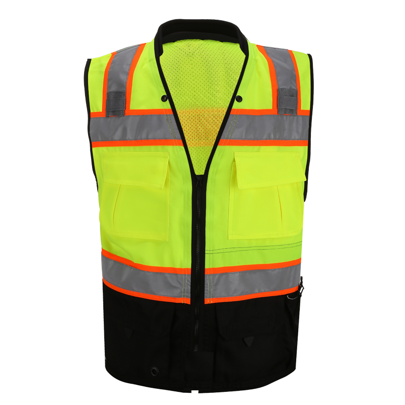 Work Uniform Airport Reflection Running Hi Visibility Custom Reflective Safety Vest