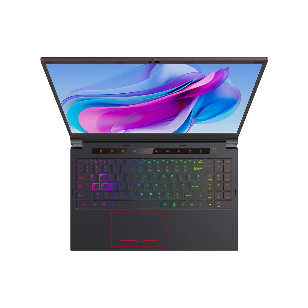 OEM Customize 15.6 Inch Big Size Metal Housing Gaming Laptops I7 Windows Gaming Computer with Gaming RGB Keyboard