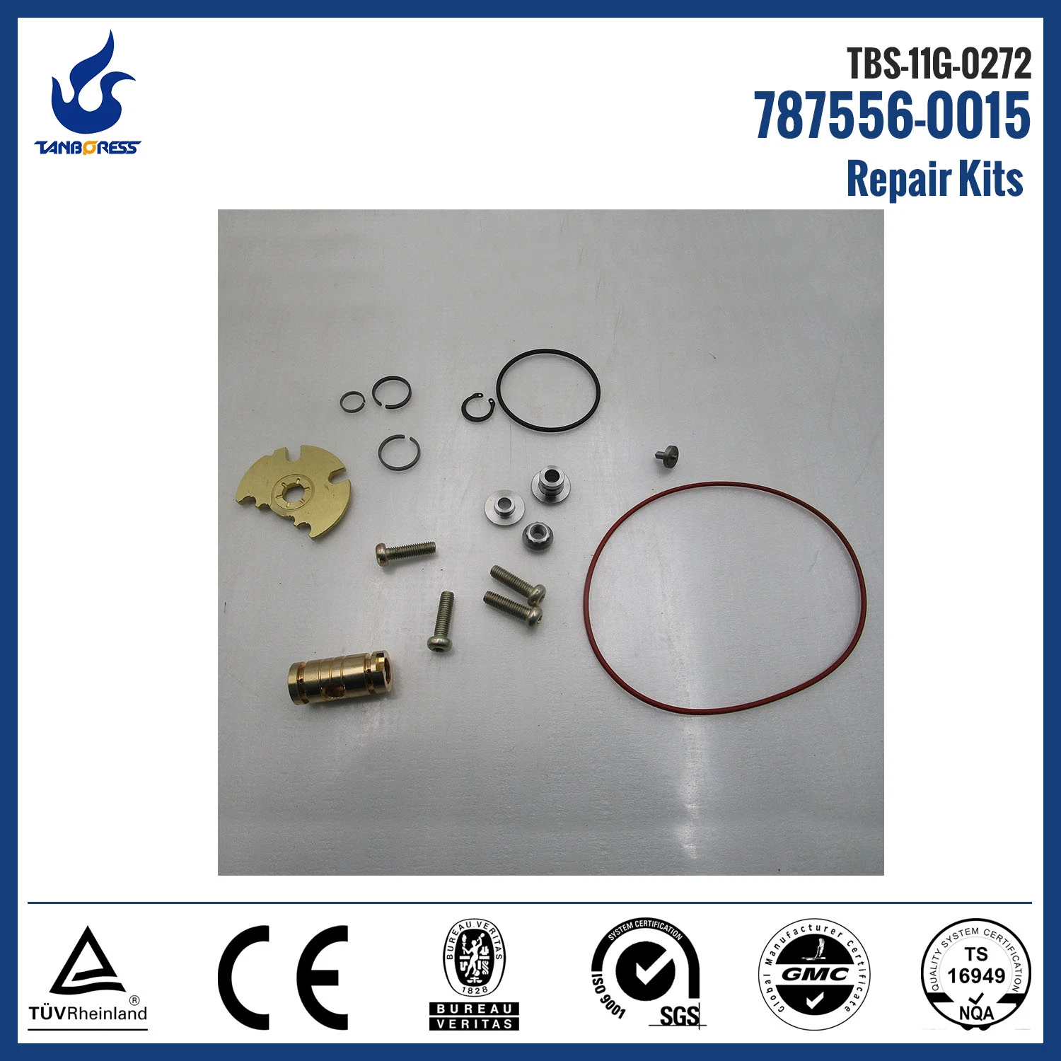 China factory Turbo Repair Kits for Ford Transit 2.2 787556 854800 BK3Q6K682PC