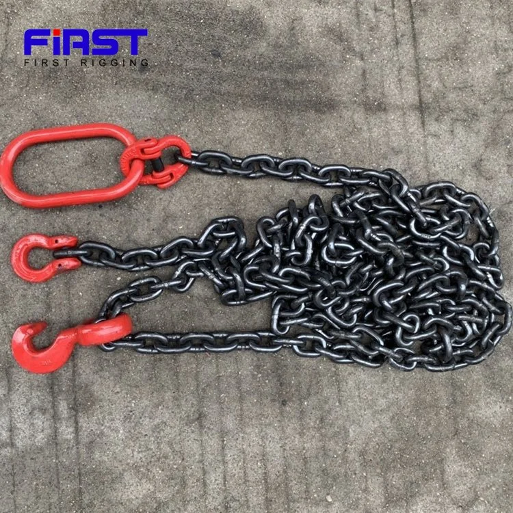 G80 Forged Industrial Powder Coated Alloy Steel Two Legs Chain Sling